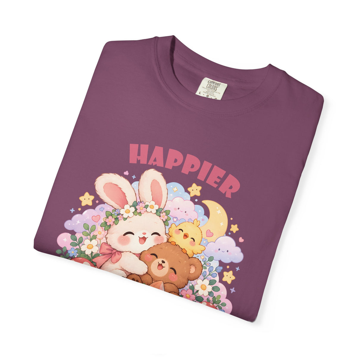 Cute Pastel Woodland Friends Kawaii Animal T-Shirt