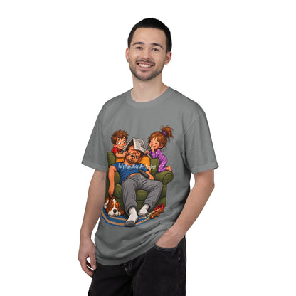 Funny Dad Nap T-Shirt | Kids Prank Sleeping Dad Father's Day Graphic Tee