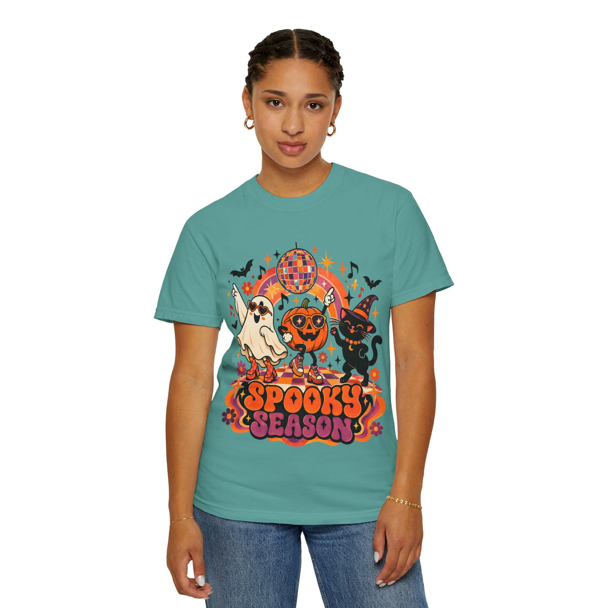 Groovy Spooky Season T-Shirt | Retro Halloween Disco Graphic Tee