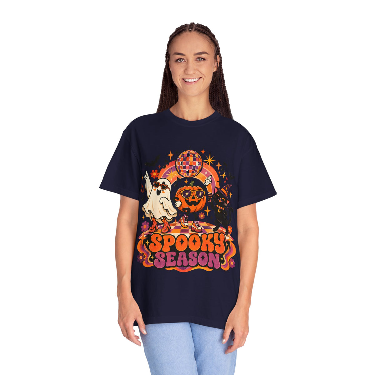 Groovy Spooky Season T-Shirt | Retro Halloween Disco Graphic Tee