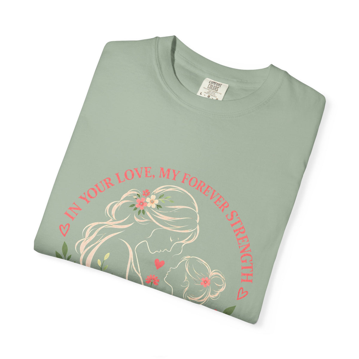 Mother and Child Floral Love Forever T-Shirt