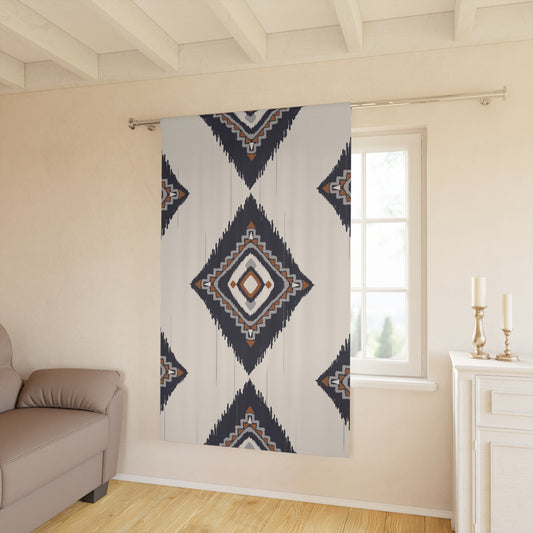 IKAT Diamond Window Curtains (1 Piece)