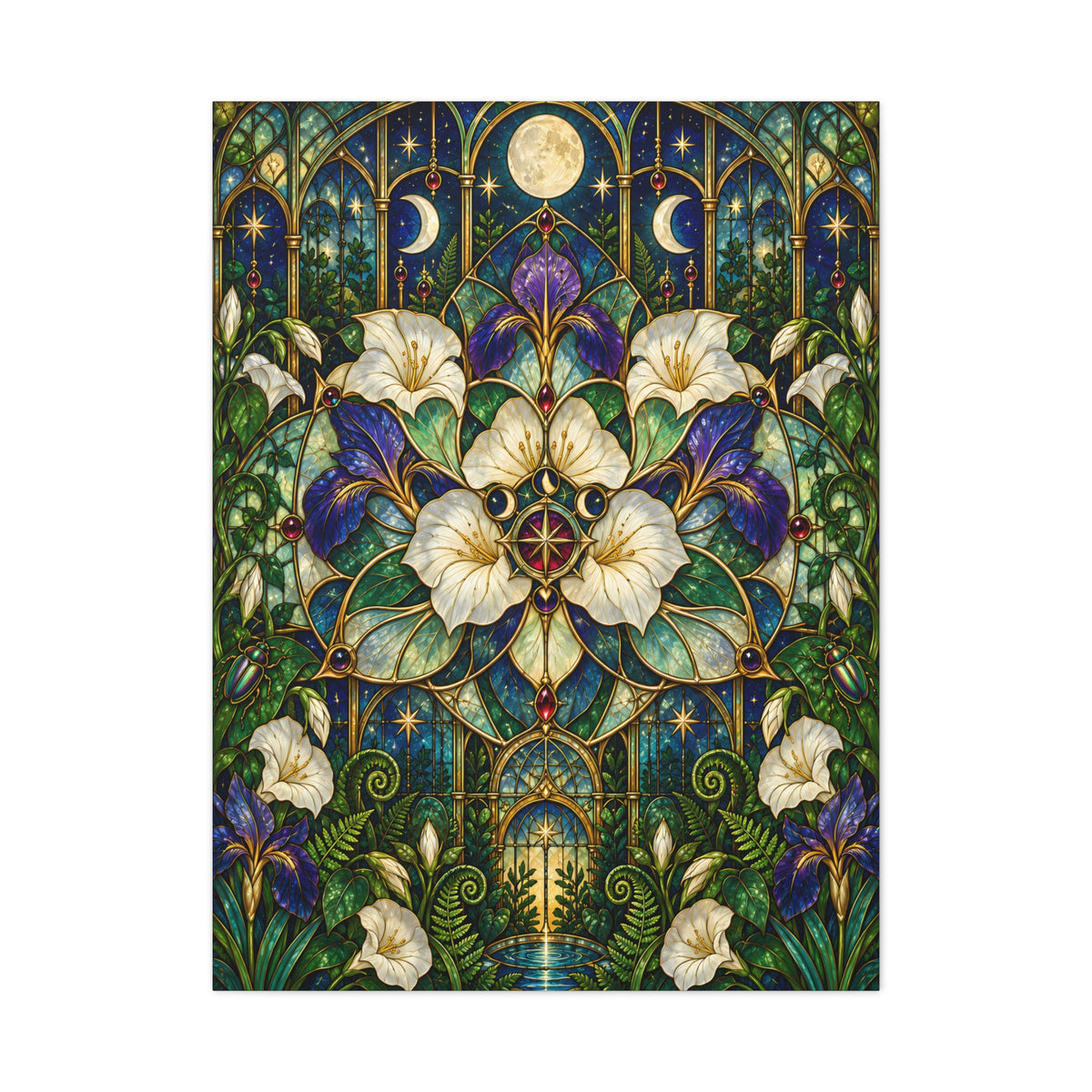 Celestial Garden Medallion — 5 sizes