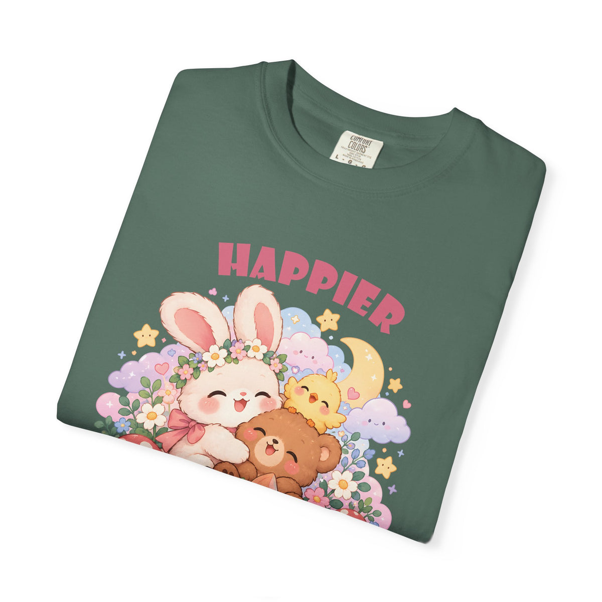 Cute Pastel Woodland Friends Kawaii Animal T-Shirt
