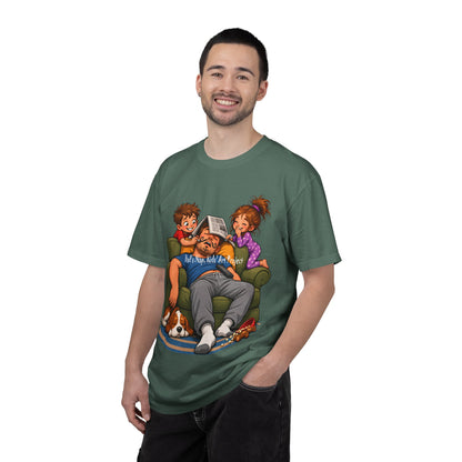 Funny Dad Nap T-Shirt | Kids Prank Sleeping Dad Father's Day Graphic Tee