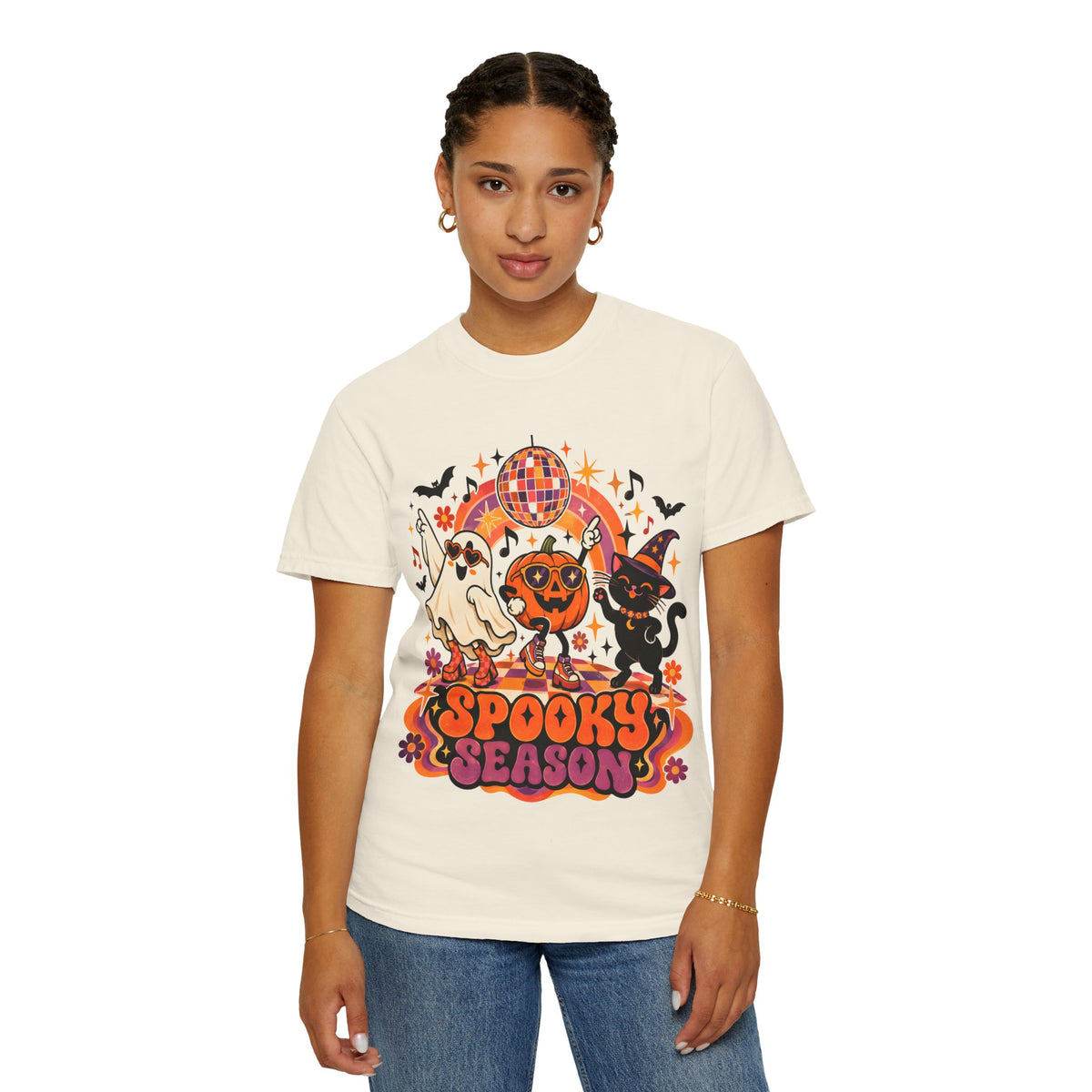 Groovy Spooky Season T-Shirt | Retro Halloween Disco Graphic Tee