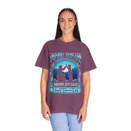 Thank You for Being My Dad T-Shirt | Father's Day High Five Graphic Tee
