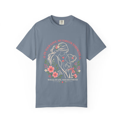 Mother and Child Floral Love Forever T-Shirt
