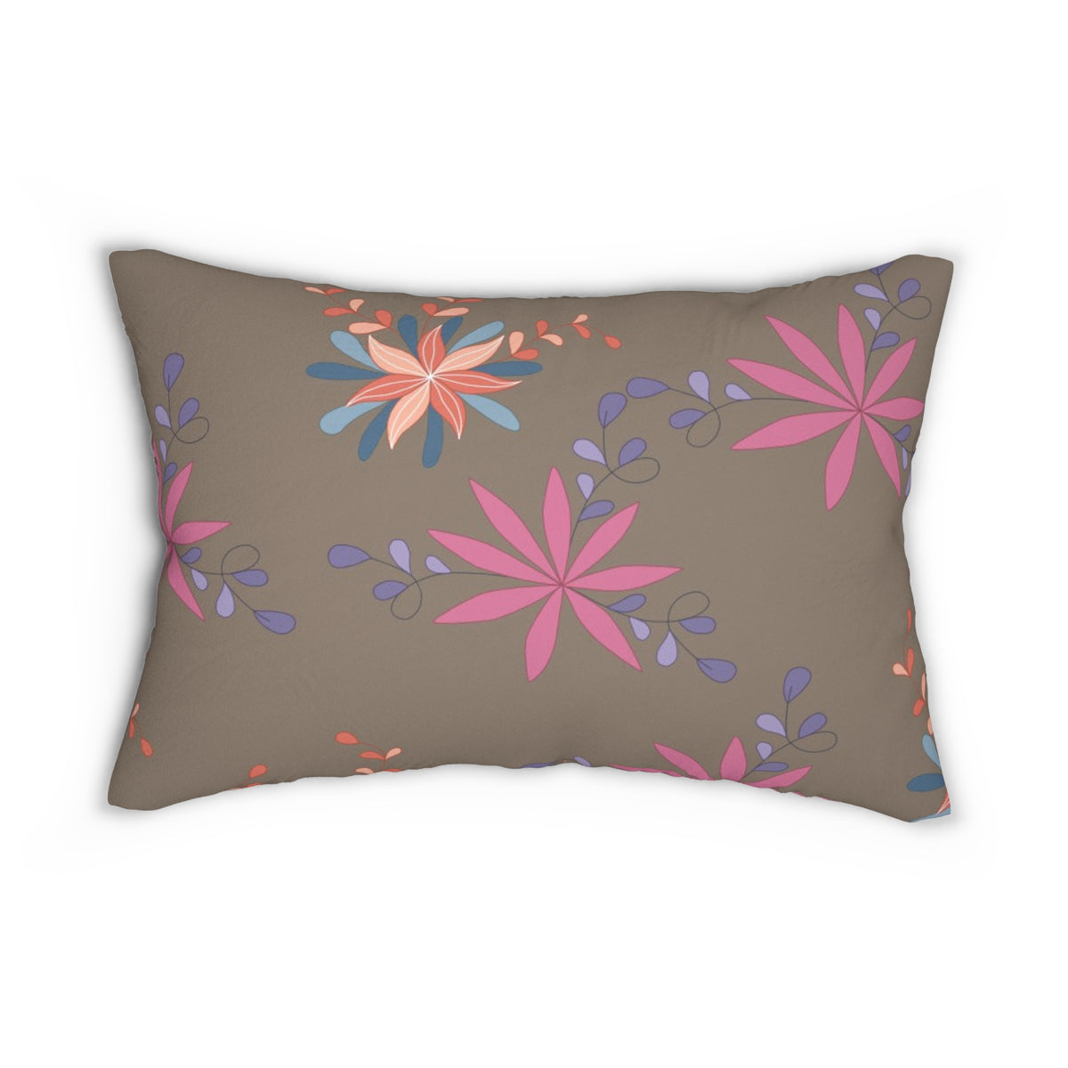 Spun Polyester Lumbar Pillow