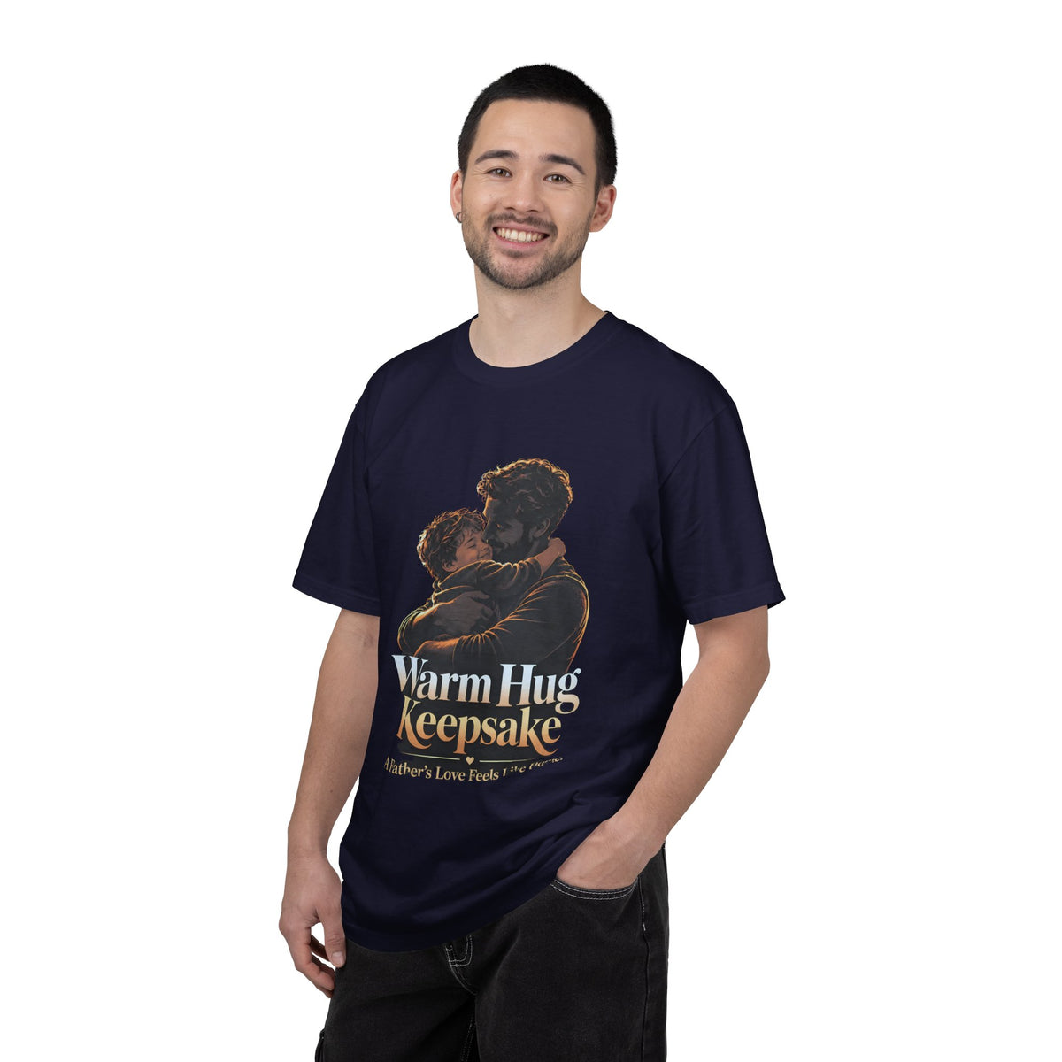 Warm Hug Keepsake T-Shirt | Father & Son Love Father's Day Gift