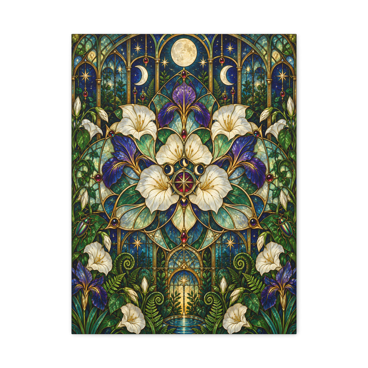 Celestial Garden Medallion — 5 sizes