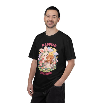 Cute Pastel Woodland Friends Kawaii Animal T-Shirt