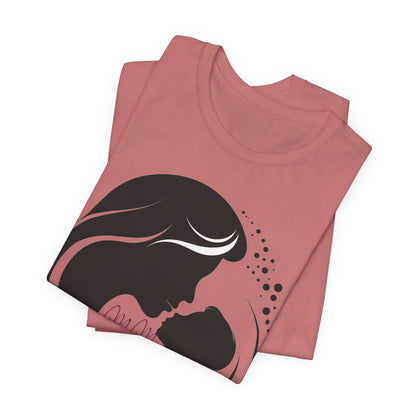 Mom Silhouette T-Shirt — "Endless, Selfless, and Pure" Mother's Day Tee