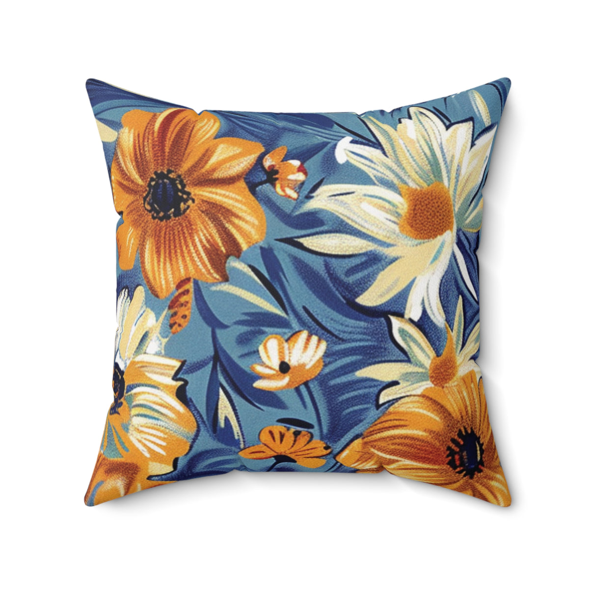 Spun Polyester Square Pillow