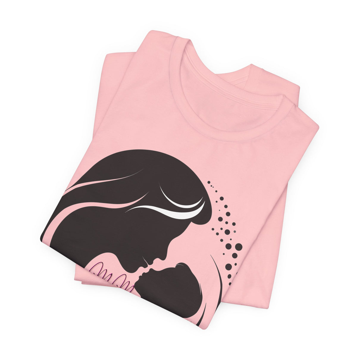Mom Silhouette T-Shirt — "Endless, Selfless, and Pure" Mother's Day Tee