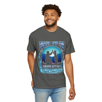 Thank You for Being My Dad T-Shirt | Father's Day High Five Graphic Tee