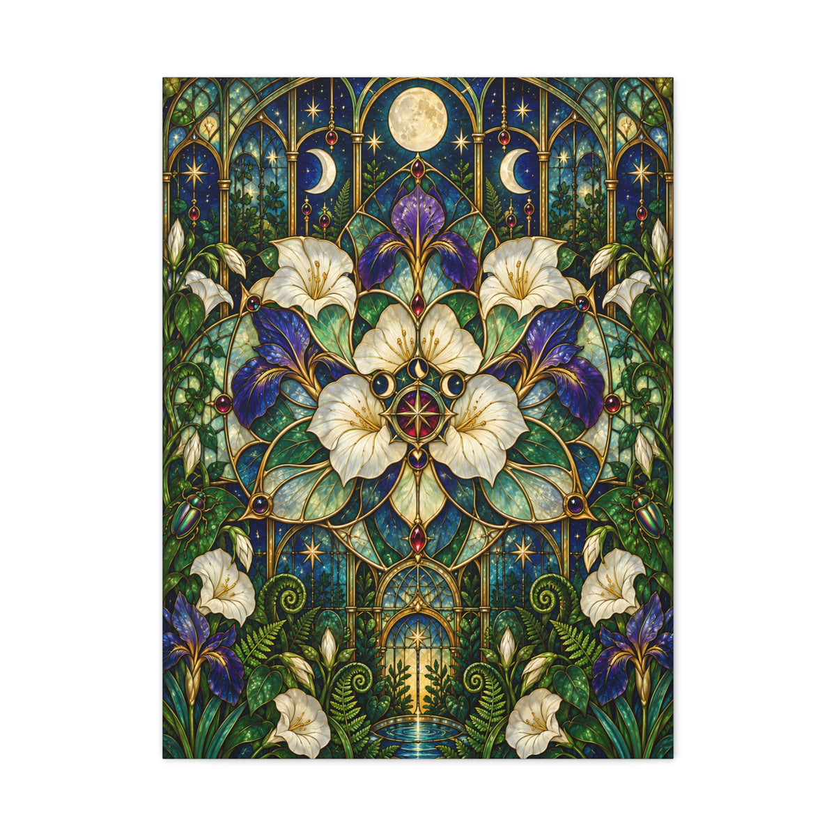 Celestial Garden Medallion — 5 sizes