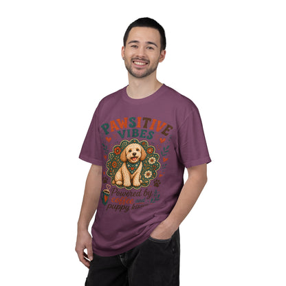 Pawsitive Vibes | Coffee & Puppy Kisses Dog Lover T-shirt