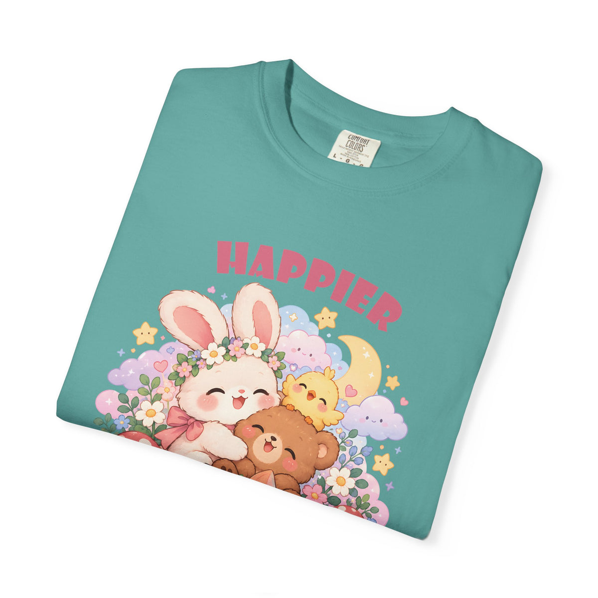 Cute Pastel Woodland Friends Kawaii Animal T-Shirt
