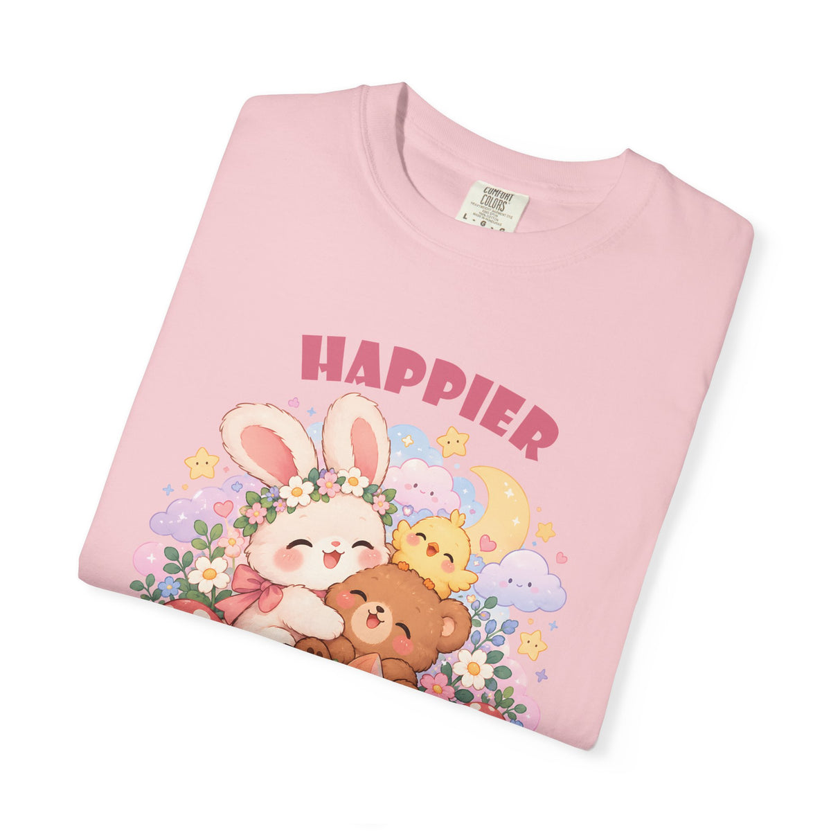 Cute Pastel Woodland Friends Kawaii Animal T-Shirt