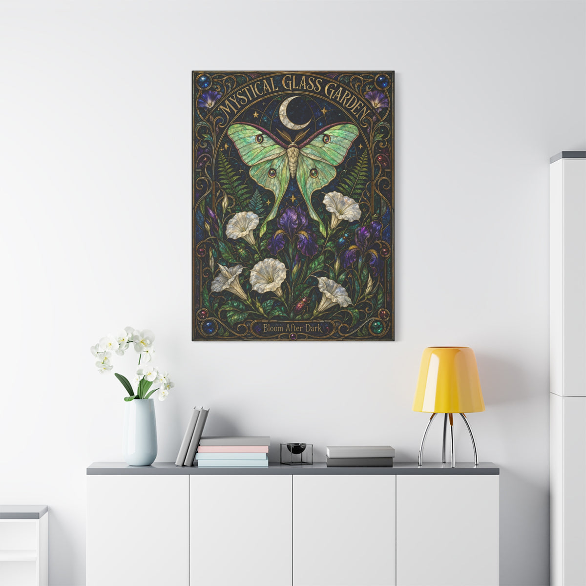 Mystical Glass Garden Wall Art — 5 sizes