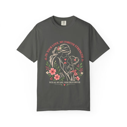 Mother and Child Floral Love Forever T-Shirt