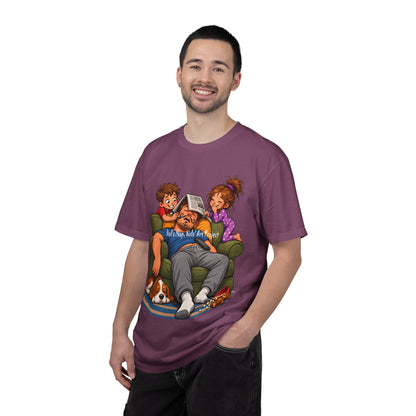 Funny Dad Nap T-Shirt | Kids Prank Sleeping Dad Father's Day Graphic Tee