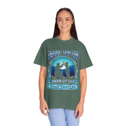 Thank You for Being My Dad T-Shirt | Father's Day High Five Graphic Tee