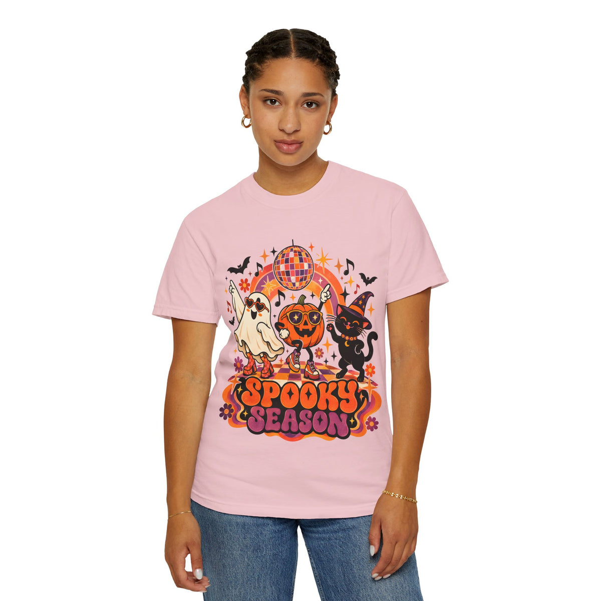 Groovy Spooky Season T-Shirt | Retro Halloween Disco Graphic Tee