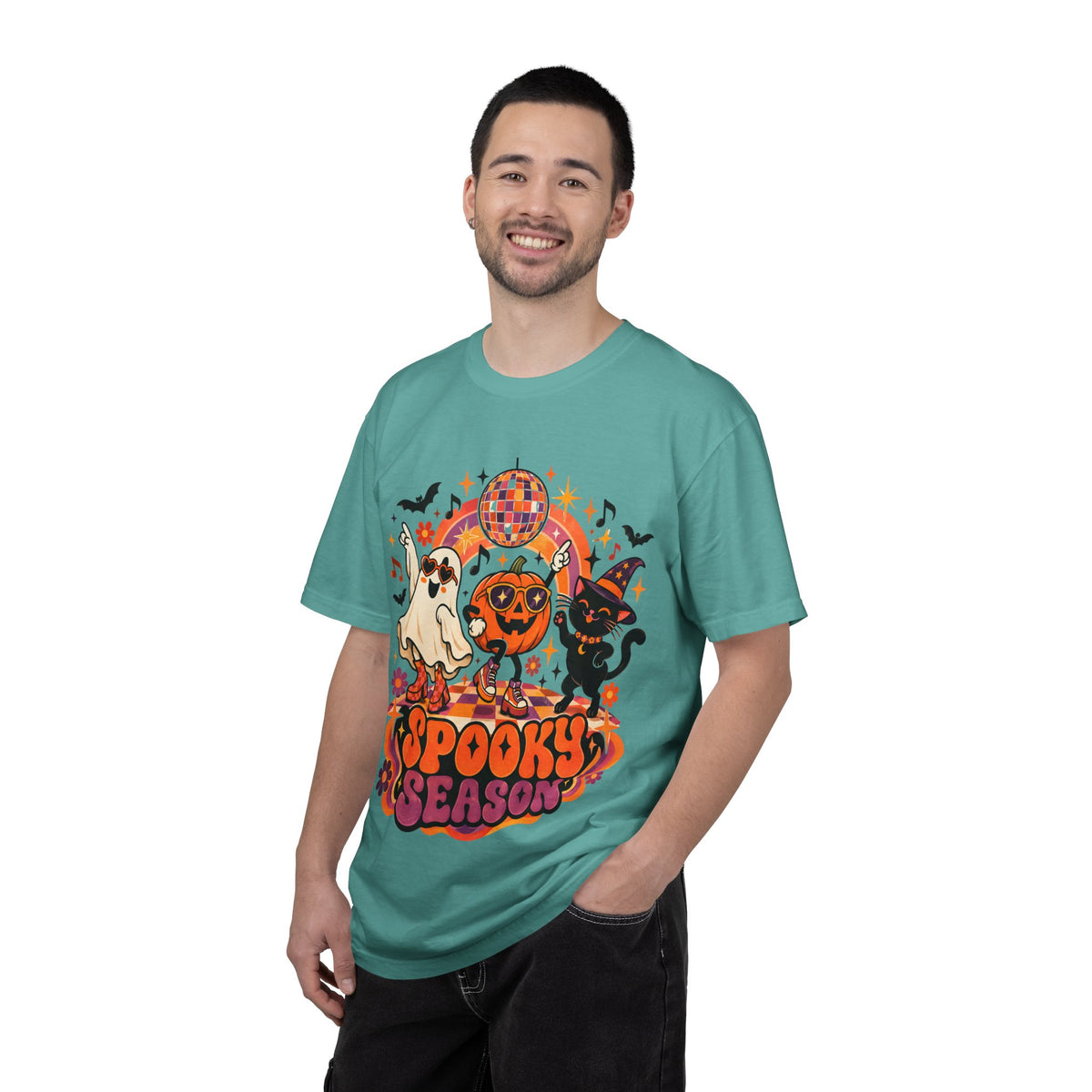 Groovy Spooky Season T-Shirt | Retro Halloween Disco Graphic Tee