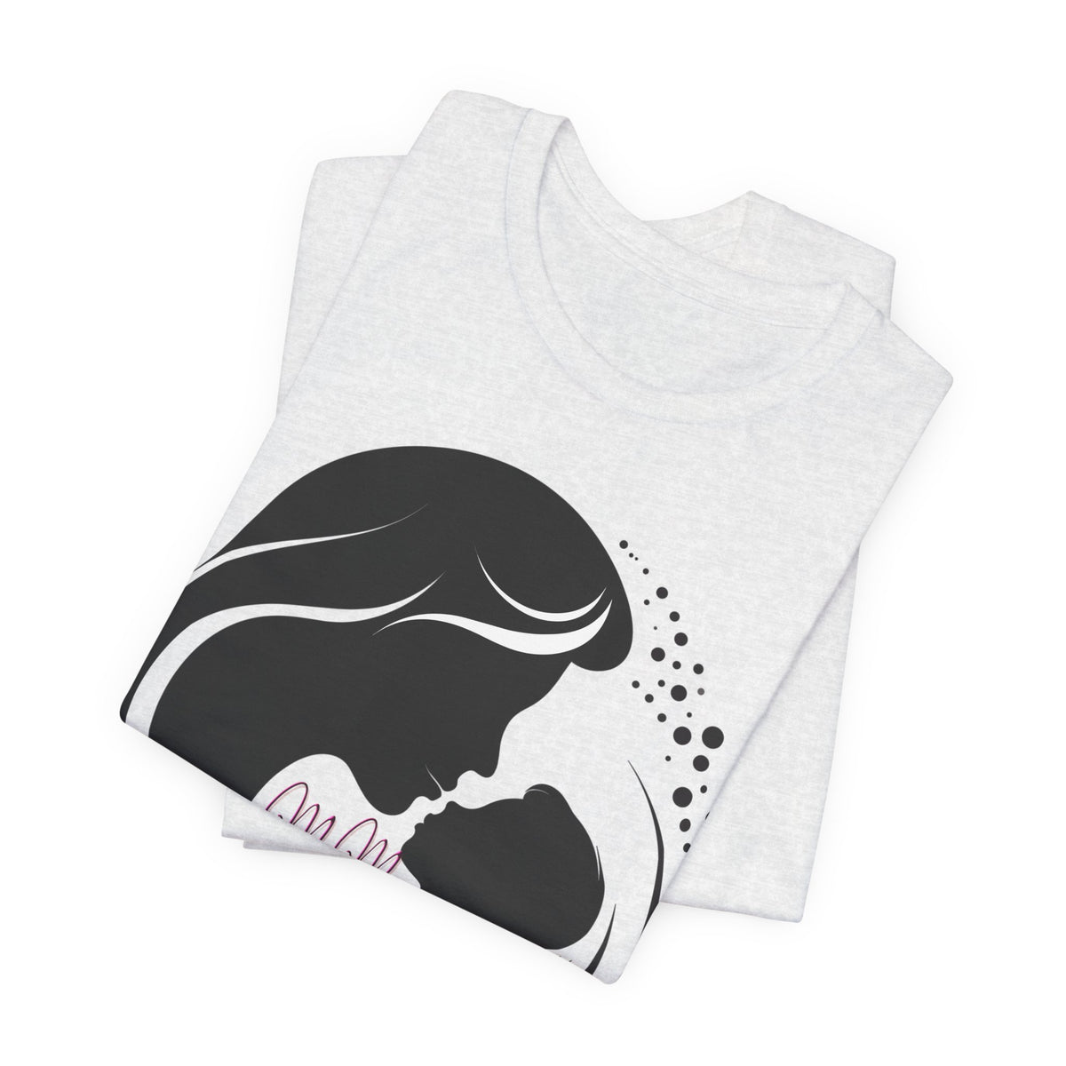 Mom Silhouette T-Shirt — "Endless, Selfless, and Pure" Mother's Day Tee