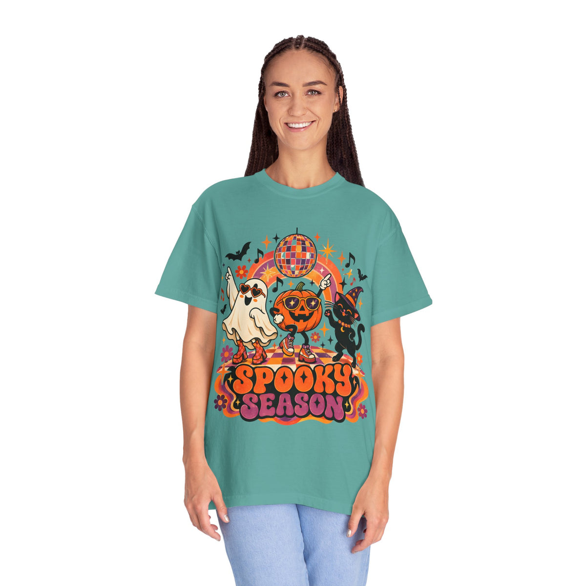 Groovy Spooky Season T-Shirt | Retro Halloween Disco Graphic Tee
