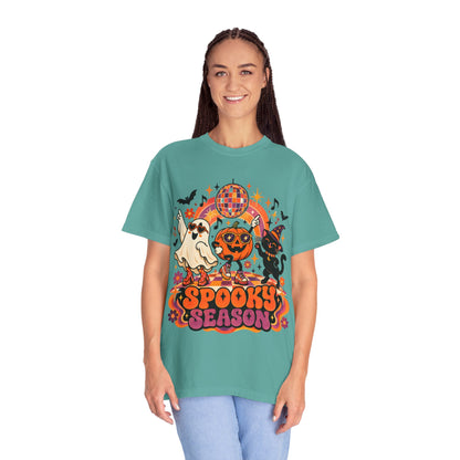 Groovy Spooky Season T-Shirt | Retro Halloween Disco Graphic Tee