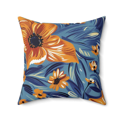 Spun Polyester Square Pillow