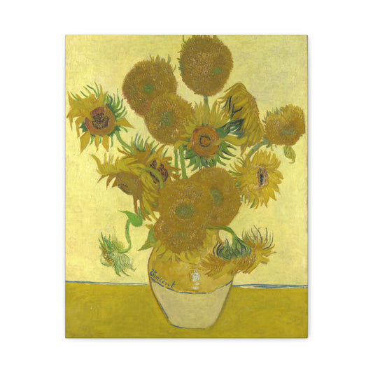 Van Gogh Sunflowers | Vintage Floral Fine Art Wall Decor