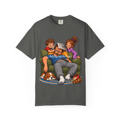 Funny Dad Nap T-Shirt | Kids Prank Sleeping Dad Father's Day Graphic Tee