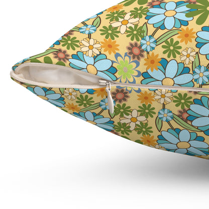 Spun Polyester Square Pillow