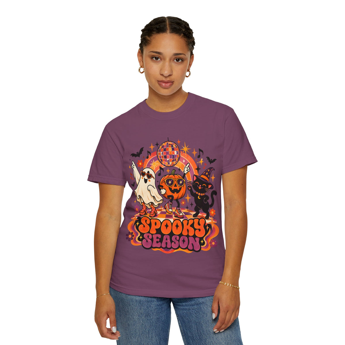 Groovy Spooky Season T-Shirt | Retro Halloween Disco Graphic Tee