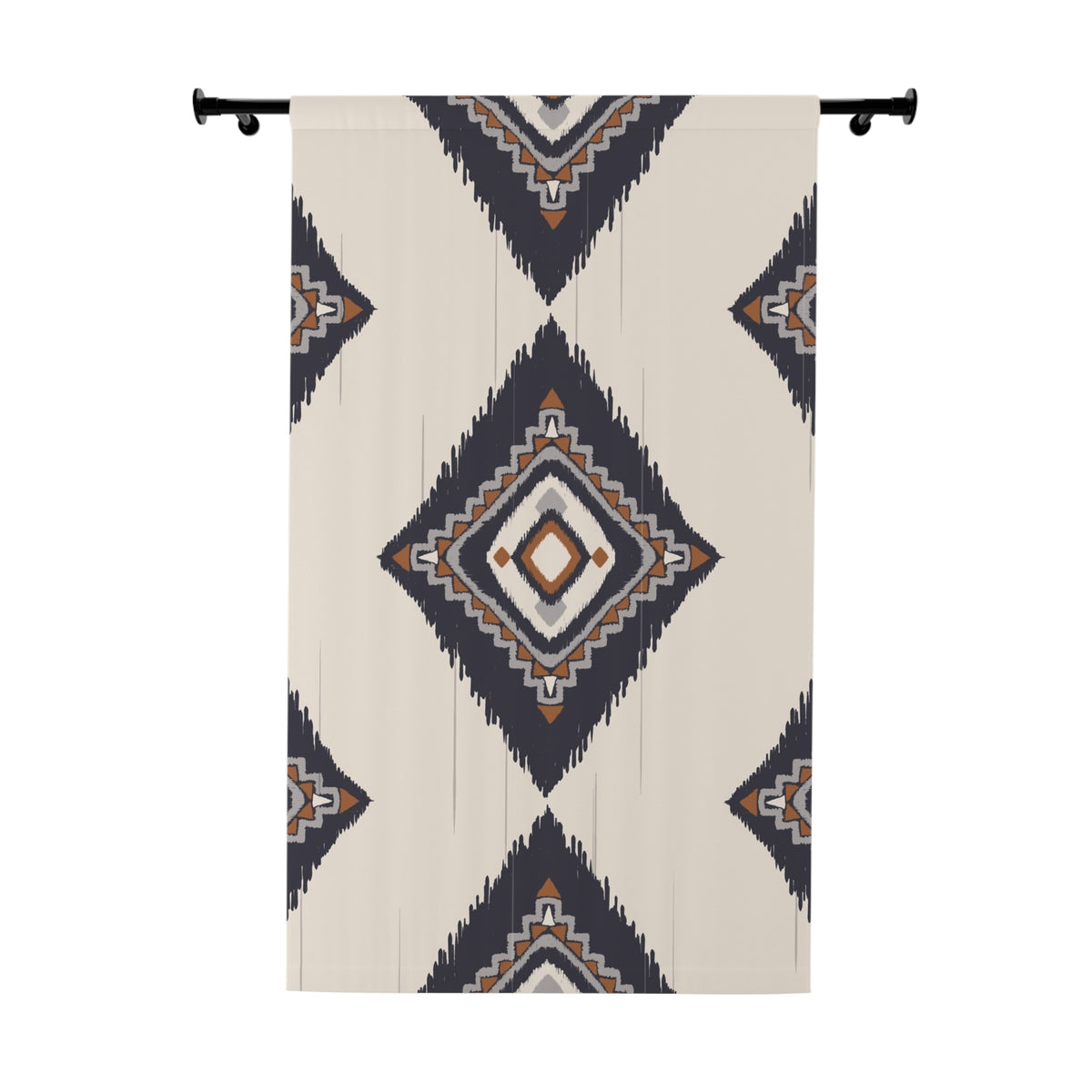 IKAT Diamond Window Curtains (1 Piece)