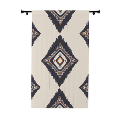 IKAT Diamond Window Curtains (1 Piece)