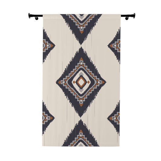 IKAT Diamond Window Curtains (1 Piece)