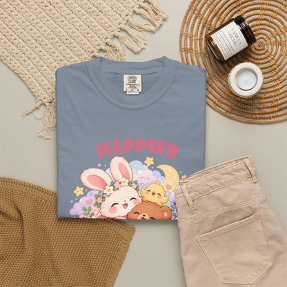 Cute Pastel Woodland Friends Kawaii Animal T-Shirt