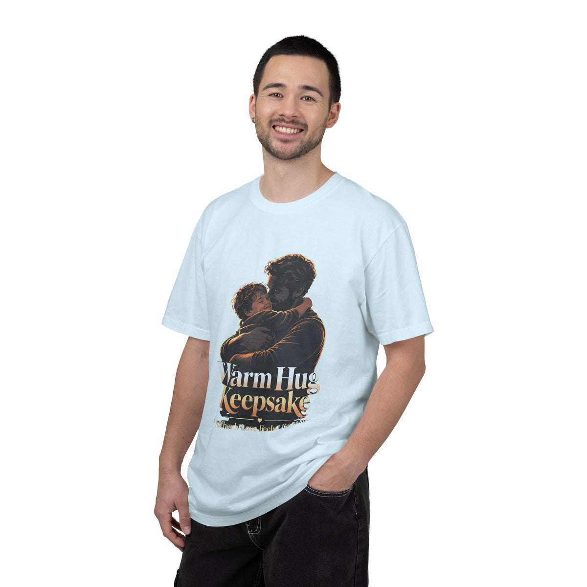 Warm Hug Keepsake T-Shirt | Father & Son Love Father's Day Gift