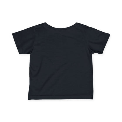 Infant Tee — "Happier Together" Floral Bunny & Bear Baby Shirt