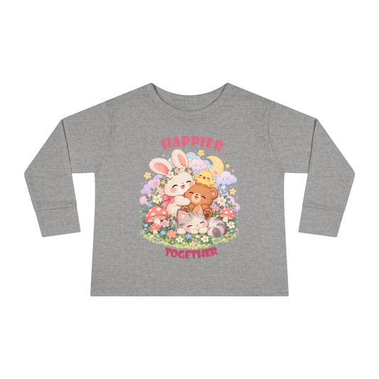 Cute Pastel Woodland Friends Kawaii Animal T-Shirt