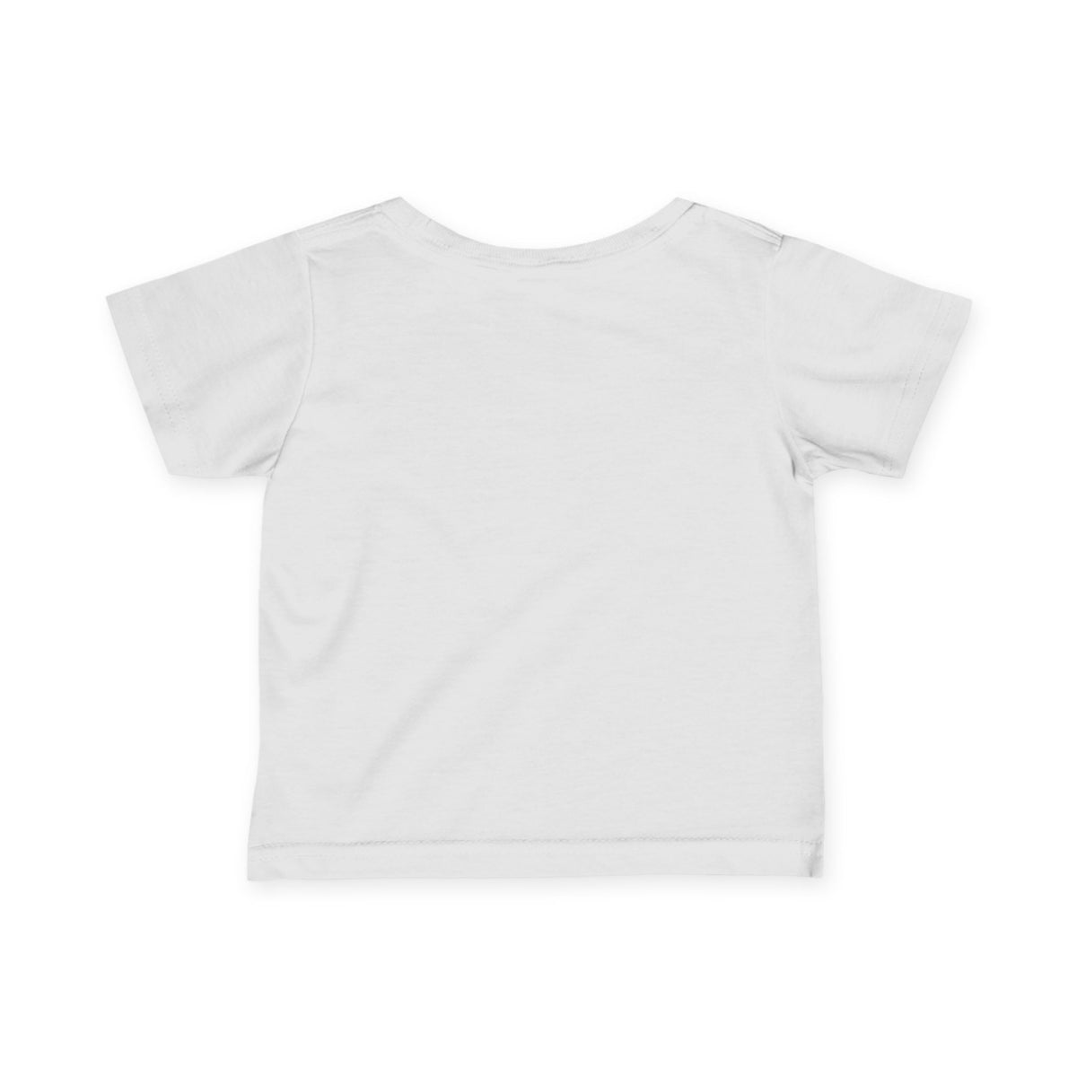 Infant Tee — "Happier Together" Floral Bunny & Bear Baby Shirt