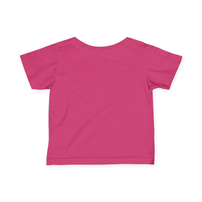 Infant Tee — "Happier Together" Floral Bunny & Bear Baby Shirt