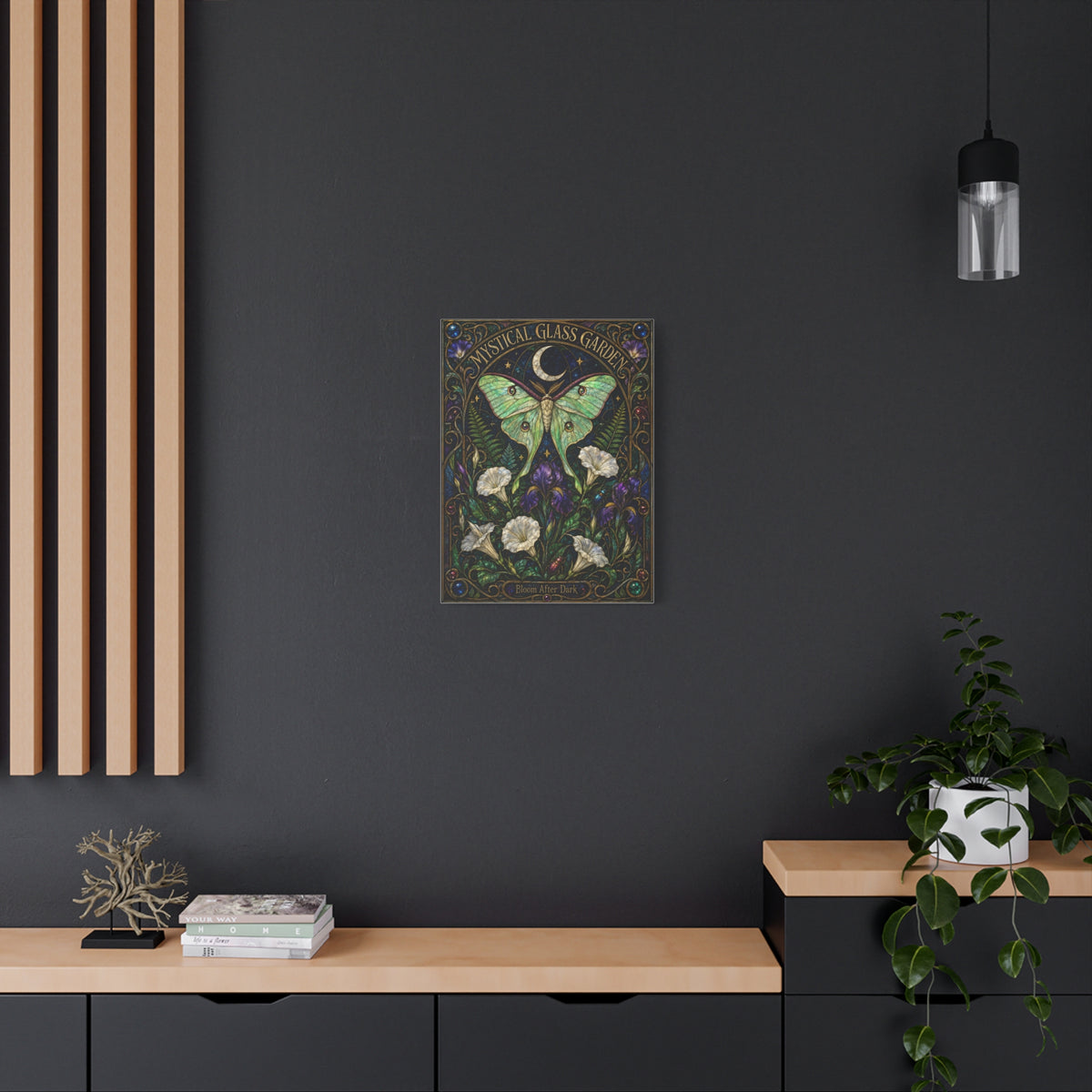 Mystical Glass Garden Wall Art — 5 sizes