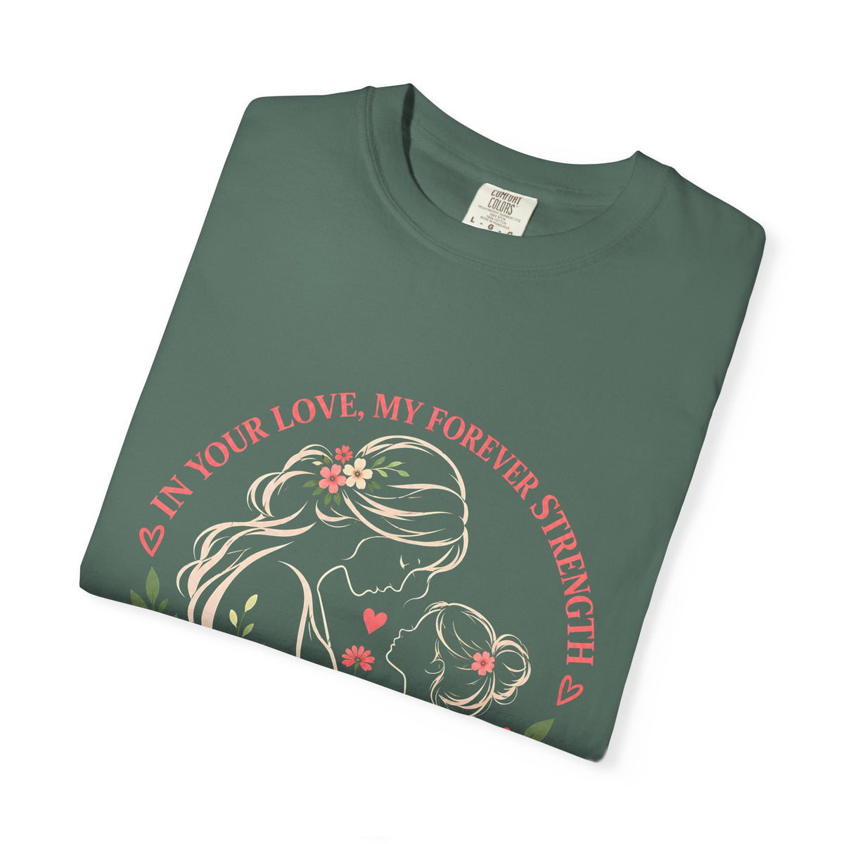 Mother and Child Floral Love Forever T-Shirt