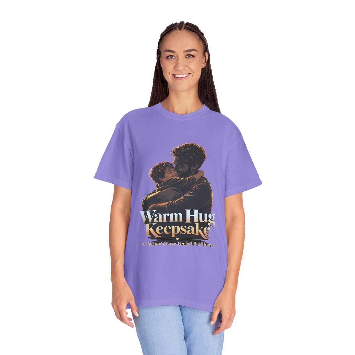 Warm Hug Keepsake T-Shirt | Father & Son Love Father's Day Gift